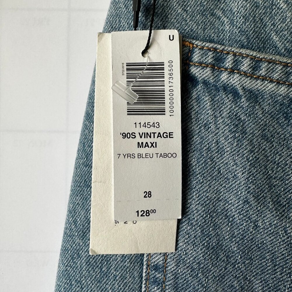Aritzia The '90s Vintage Maxi Denim Skirt - Picture 8 of 12